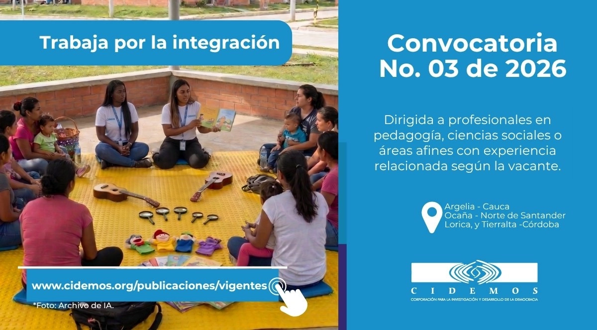 blog Convocatoria No. 03 de 2026