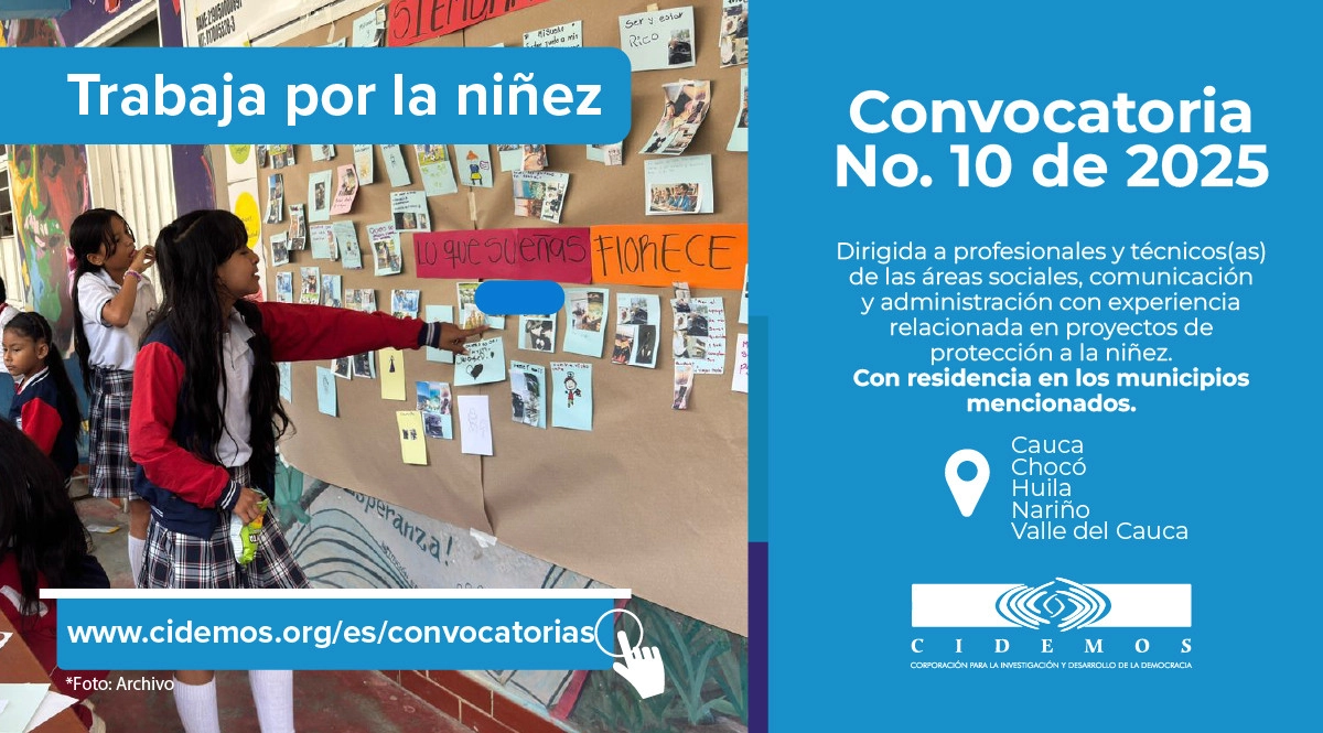 blog Convocatoria No. 10 de 2025 Cauca, Valle del Cauca, Nariño, Choco y Huila