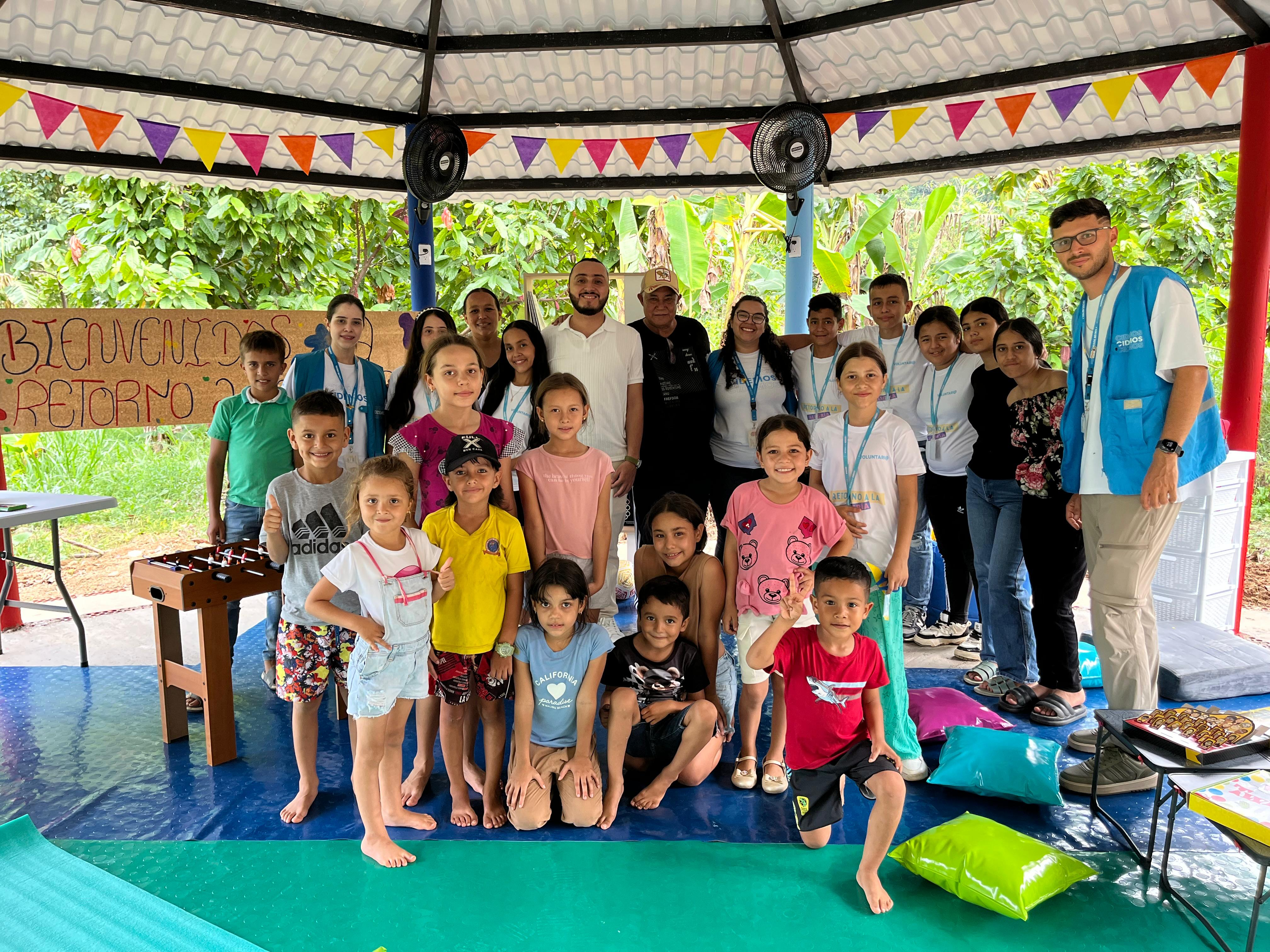 Quiosco del Cuidado en El Aserrío